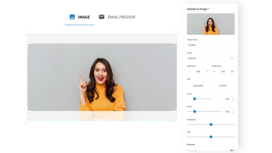 Built-in Image Editor